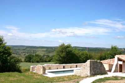 The pool and its view
