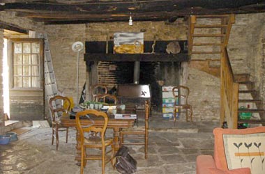 The living room