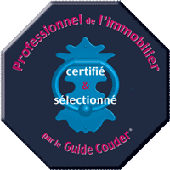 Professionel d'Immobilier certifi&eacute; et s&eacute;lection&eacute; par le Guide Couder
